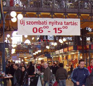 Centrala saluhallen i Budapest Centrala saluhallen i Budapest