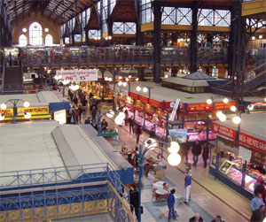 Centrala saluhallen i Budapest Centrala saluhallen i Budapest