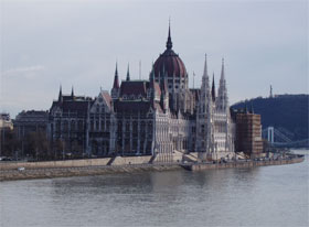 Parlamentet i Budapest